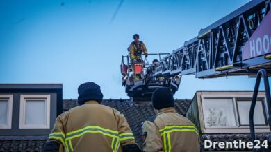 Schoorsteenbrand aan Ruysdaelstraat in Hoogeveen – Drenthe24