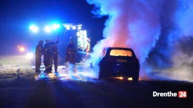 auto brand voledig uit in barger-compascuum – Drenthe24